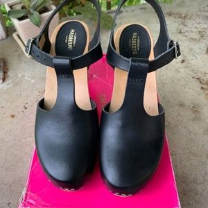 Swedish Hasbeens T-Strap Sky High